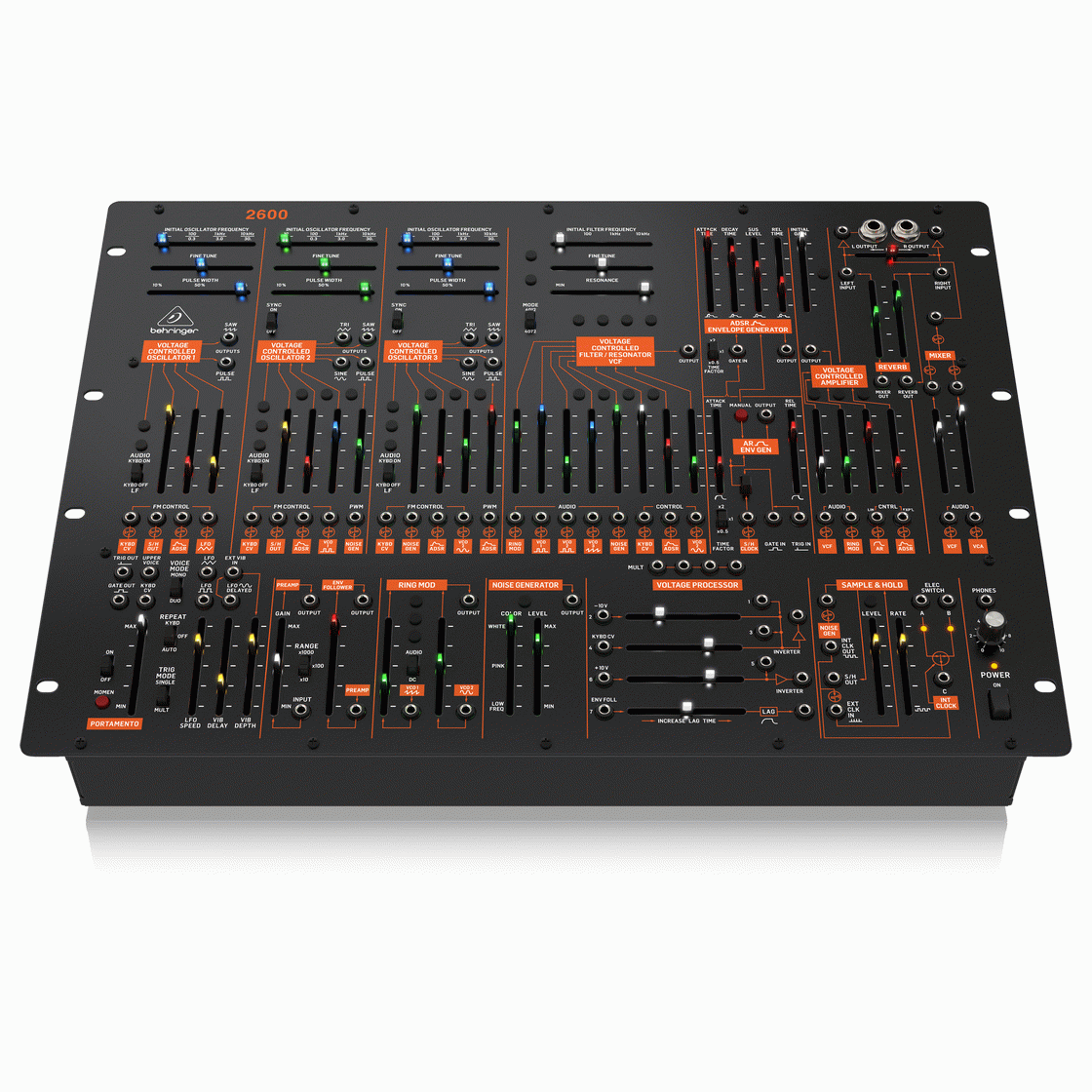 BEHRINGER 2600 SEMI MODULAR RACKMOUNTABLE ANALOG SYNTH
