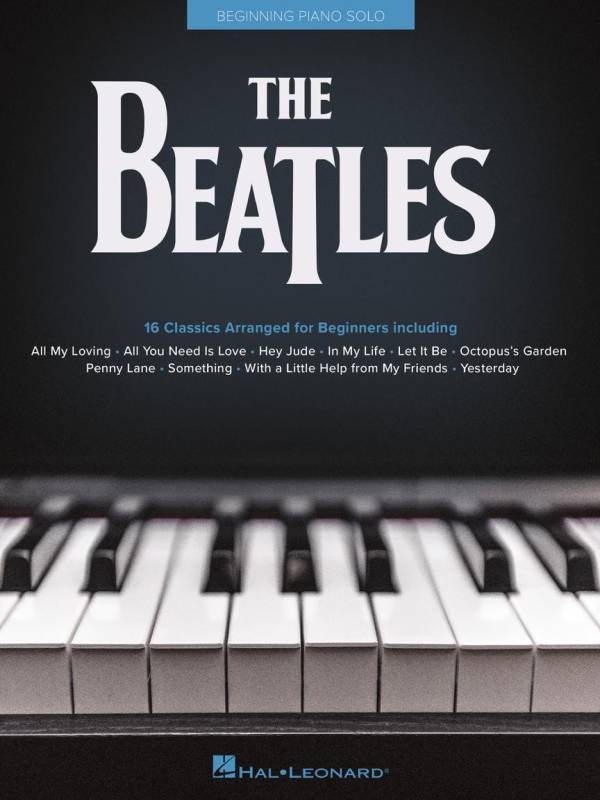 THE BEATLES BEGINNING PIANO SOLO 16 CLASSICS FOR BEGINNERS