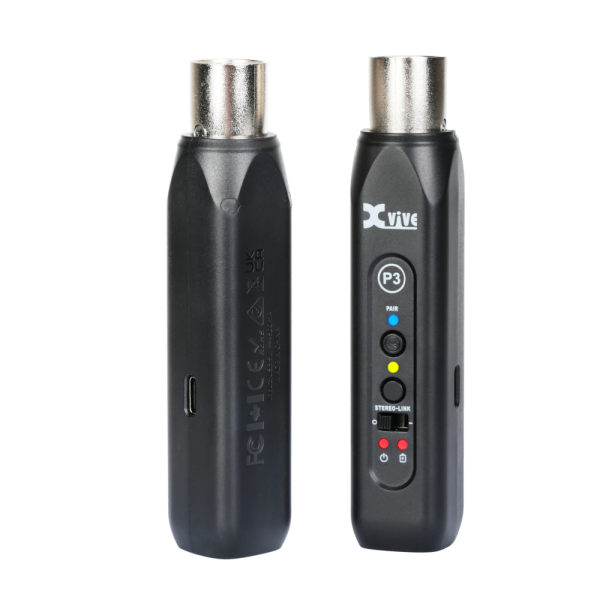 DUAL BLUETOOTH XLR AUDIO RECEIVER XVIVE P3D