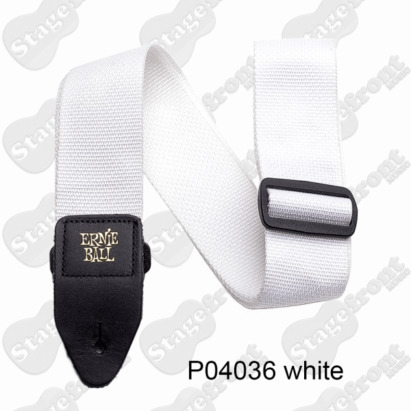 ERNIE BALL POLYPRO GUITAR & BASS STRAPS – ASSORTED COLOURS