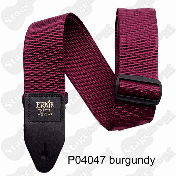 ERNIE BALL POLYPRO GUITAR & BASS STRAPS – ASSORTED COLOURS