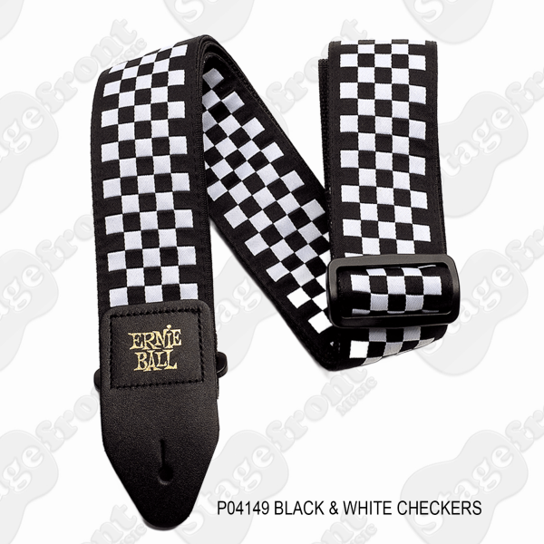ERNIE BALL CLASSIC JACQUARD GUITAR & BASS STRAPS – ASSORTED COLOURS