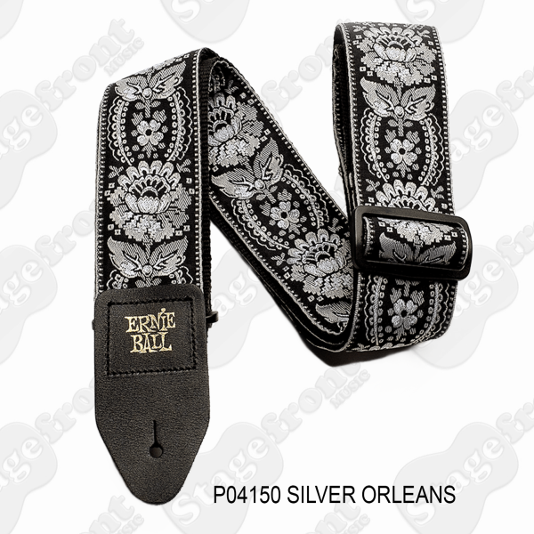 ERNIE BALL CLASSIC JACQUARD GUITAR & BASS STRAPS – ASSORTED COLOURS