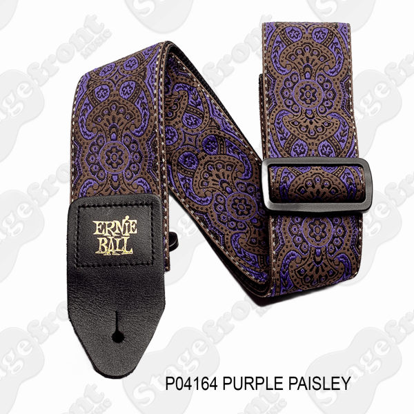 ERNIE BALL CLASSIC JACQUARD GUITAR & BASS STRAPS – ASSORTED COLOURS