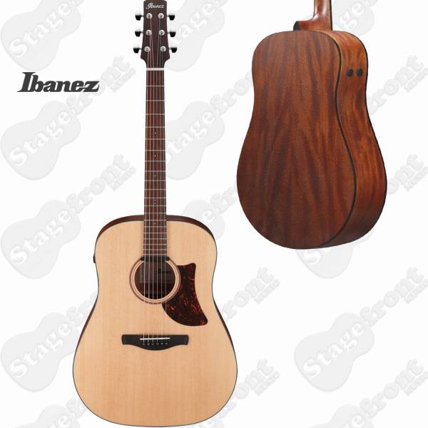 IBANEZ AAD100E OPN SOLID SITKA SPRUCE TOP ADVANCED ACOUSTIC GUITAR