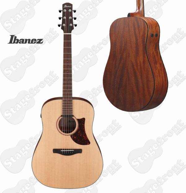 IBANEZ AAD100E OPN SOLID SITKA SPRUCE TOP ADVANCED ACOUSTIC GUITAR