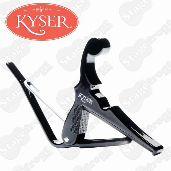 KYSER QUICK CHANGE UKULELE BANJO MANDOLIN CAPO BLACK KBMBA