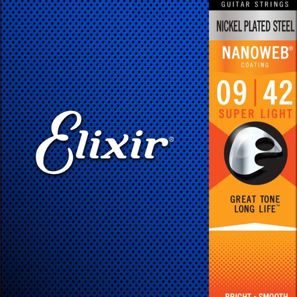 ELIXIR NANOWEB ELECTRIC GUITAR STRINGS
