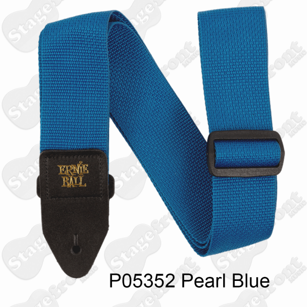 ERNIE BALL POLYPRO GUITAR & BASS STRAPS – ASSORTED COLOURS