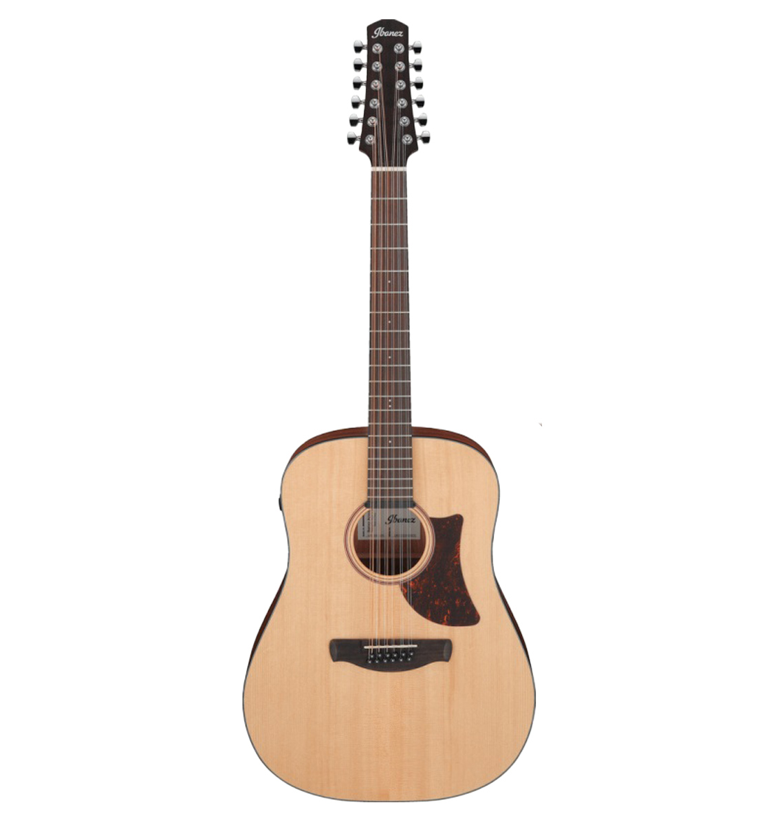 Ibanez AAD1012E OPN 12-string acoustic guitar featuring a solid Sitka spruce top and advanced grand dreadnought body shape.
