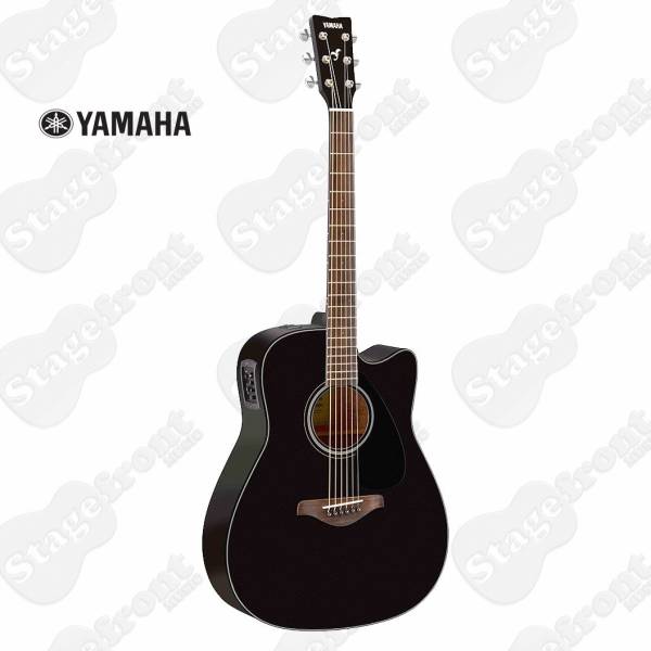 YAMAHA FGX800CBL ACOUSTIC ELECTRIC GUITAR BLACK GLOSS FINISH
