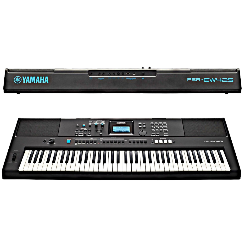 YAMAHA PSR EW425 76-NOTE ELECTRONIC KEYBOARD PSREW42 - Stagefront Music