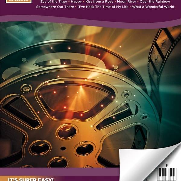 MOVIE SONGS SUPER EASY SONGBOOK FOR BEGINNER PIANO