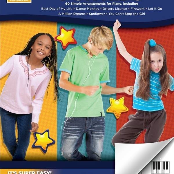 MODERN POP SONGS FOR KIDS SUPER EASY SONGBOOK FOR BEGINNER PIANO