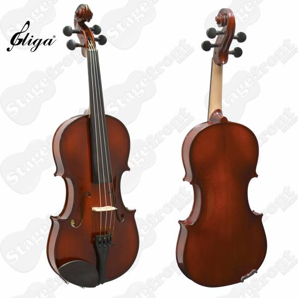 ST ROMANI III BY GLIGA 4/4 FULL SIZE VIOLIN OUTFIT with PROFESSIONAL SETUP