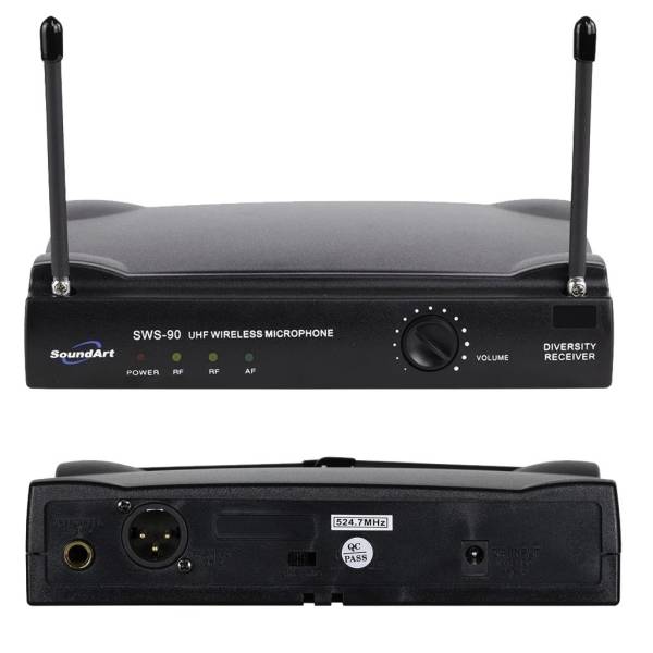 SOUNDART SINGLE CHANNEL WIRELESS MICROPHONE SYSTEM WITH HANDHELD MIC