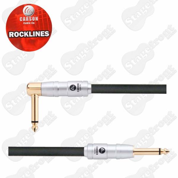 CARSON ROCKLINES NOISELESS CABLE HEAVY DUTY STRAIGHT to R/ANGLE – SELECT LENGTH