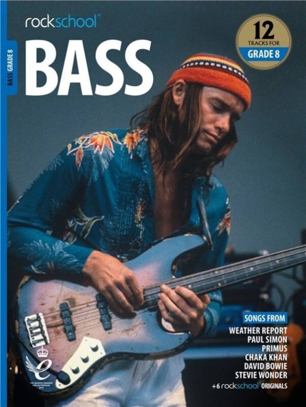 ROCKSCHOOL BASS GRADE 8 – 2018 - 2024