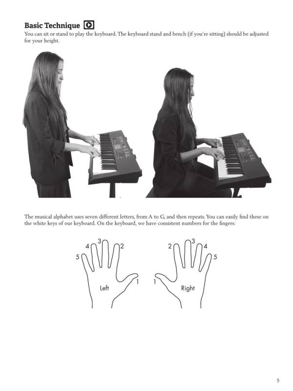 Modern Band Method For Keyboard Lesson Book 1 Hal Leonard
