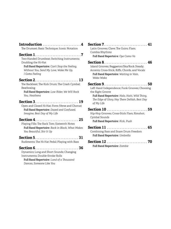 Modern Band Method For Drums Lesson Book 1 Hal Leonard