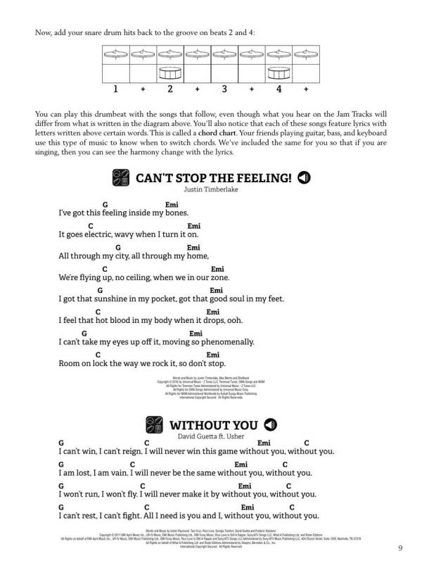 Modern Band Method For Drums Lesson Book 1 Hal Leonard