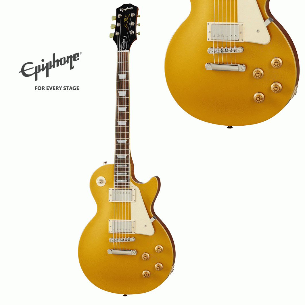 EPIPHONE LES PAUL STANDARD '50S METALLIC GOLD ELECTRIC