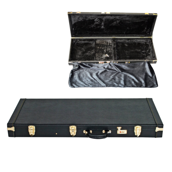 HARDCASE HC2010 RECTANGULAR HEAVY DUTY V- CASE TO SUIT STRAT /TELE STYLE GUITARS