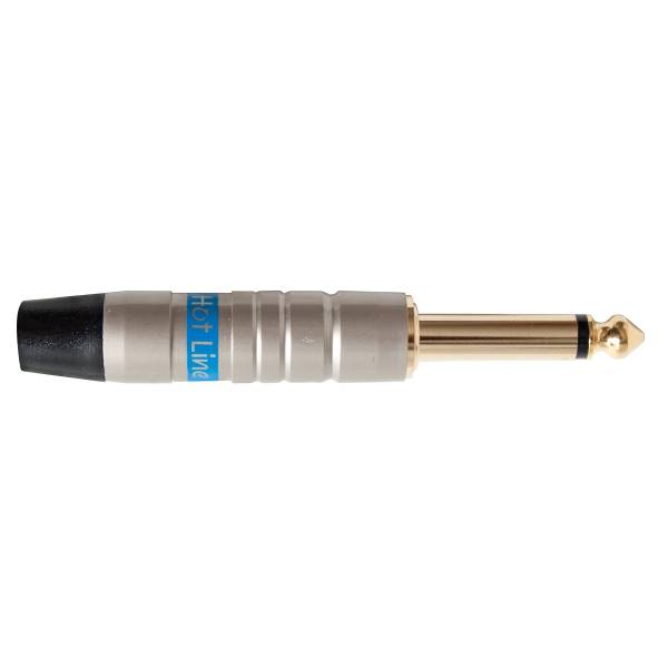 HOT LINE CONNECTOR JACK PLUG 6.3mm Gold shaft 3740