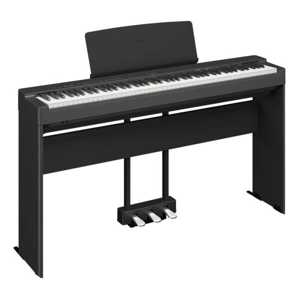 YAMAHA P225 88 KEY DIGITAL PIANO P-225B with STAND and PEDAL BOARD