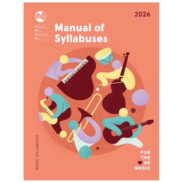 AMEB 2026 MANUAL OF SYLLABUSES *LATEST EDITION*