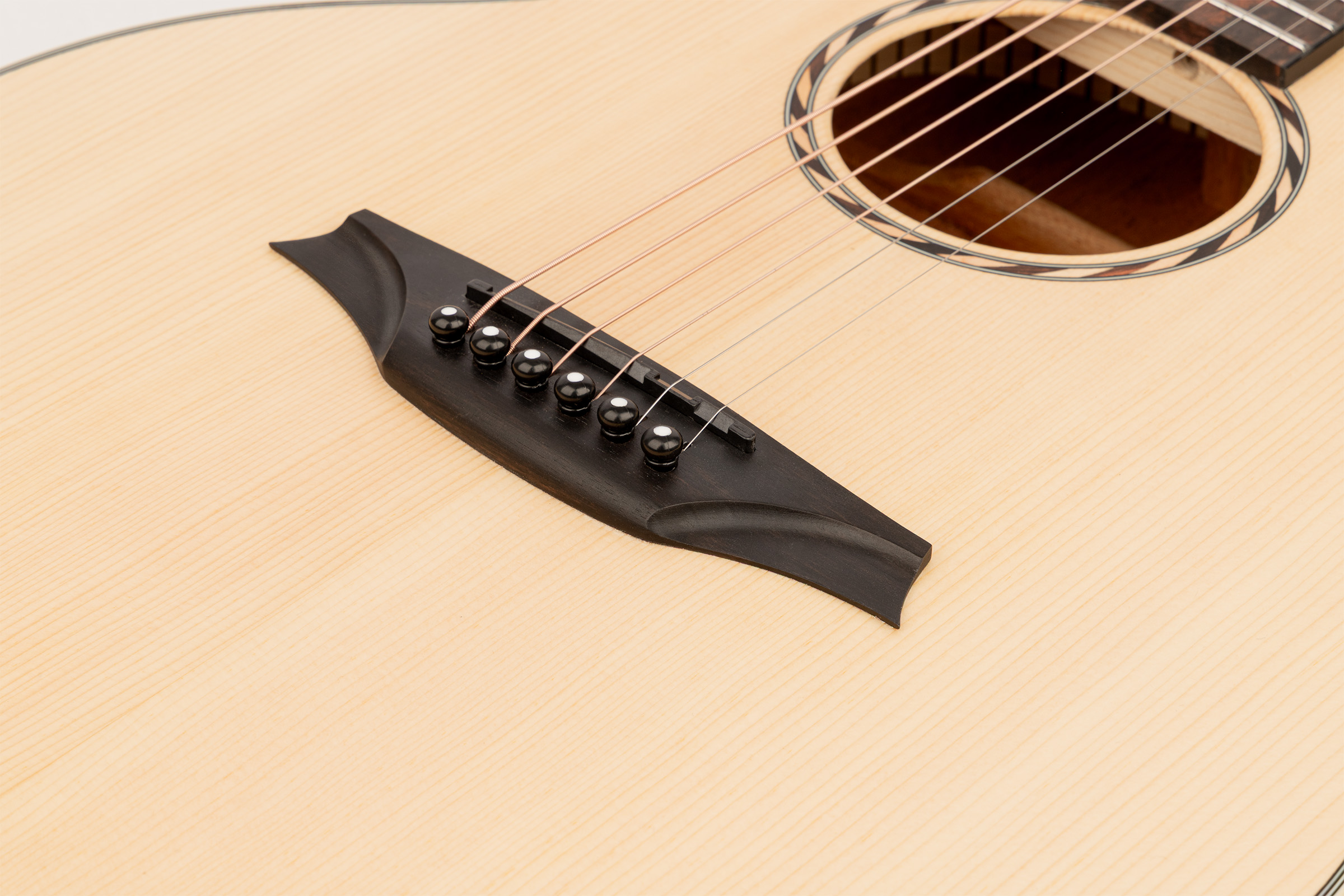 BROMO APPALACHIA SERIES SOLID TOP MINI JUMBO ACOUSTIC GUITAR - BAA8S - Image 3