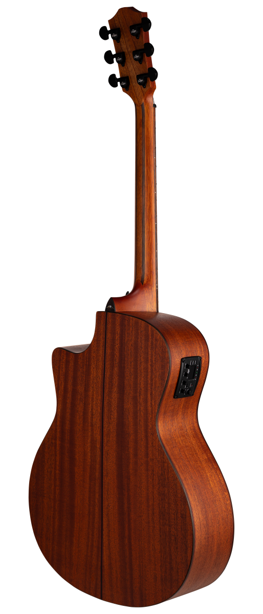 BROMO BAT2MCE SOLID MAHOGANY TOP GRAND AUDITORIUM ACOUSTIC ELECTRIC GUITAR - Image 2