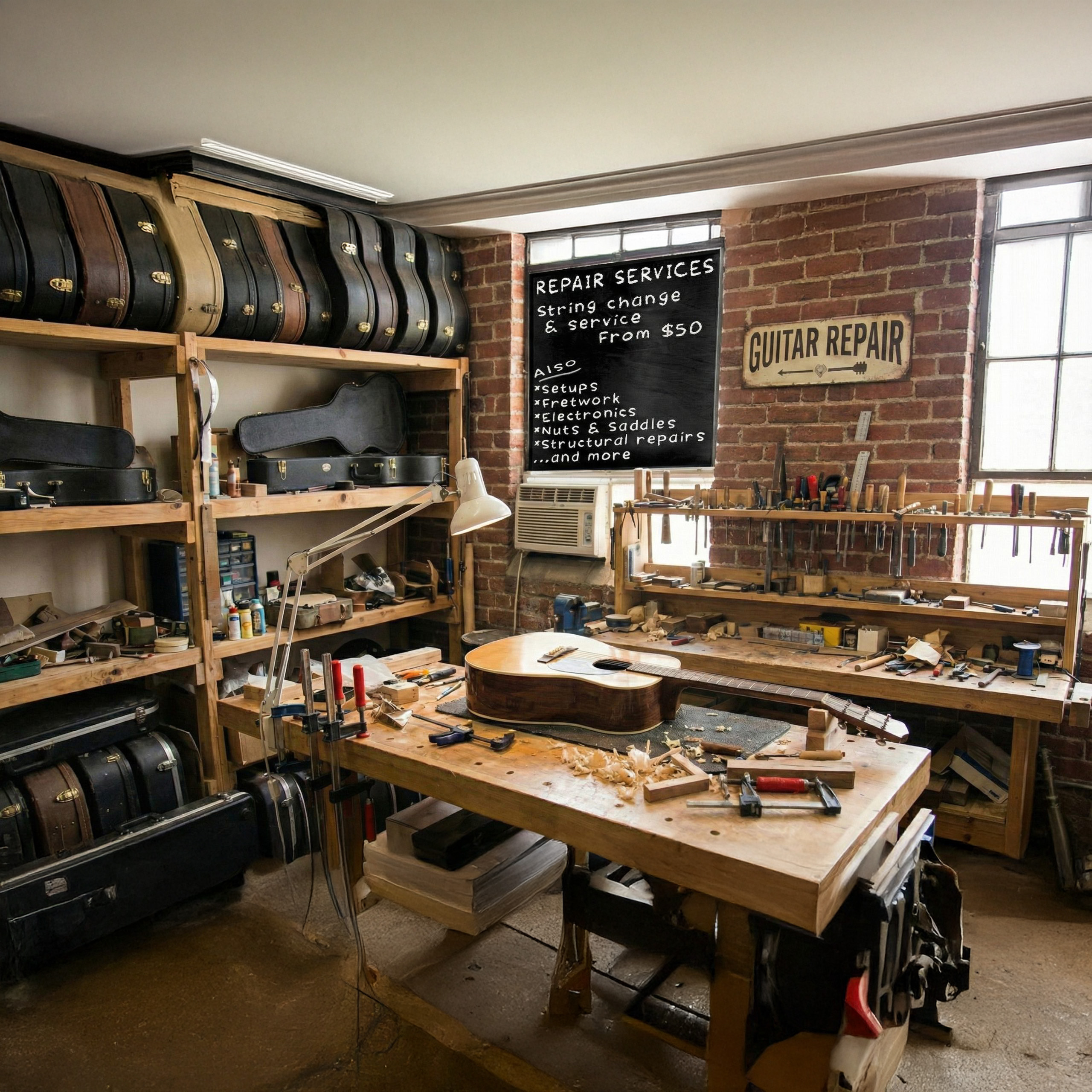 Stagefront Music Workshop Flyer