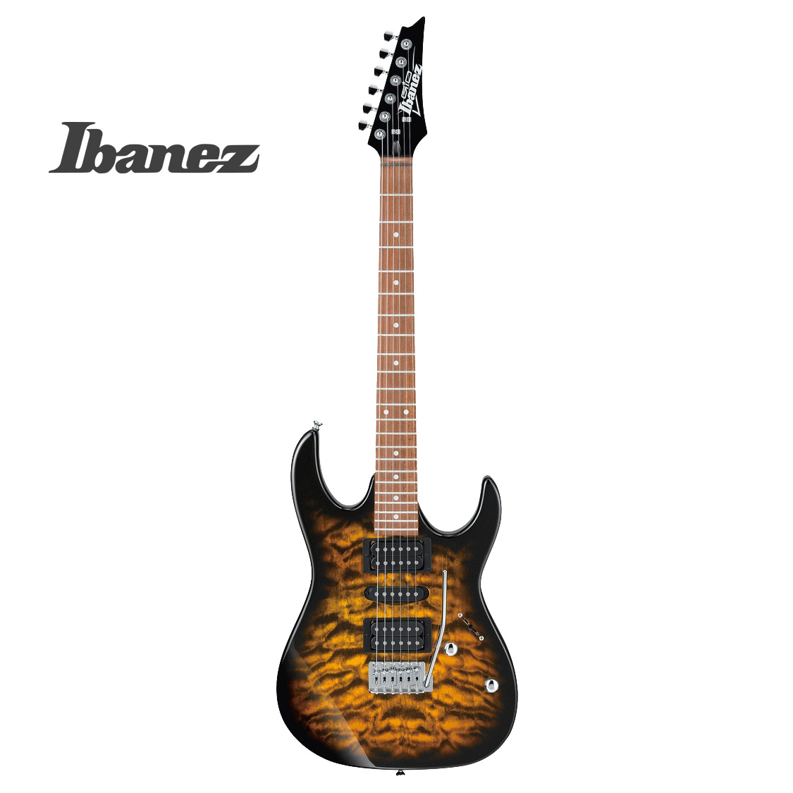 Quilted Maple Art Grain top guitar