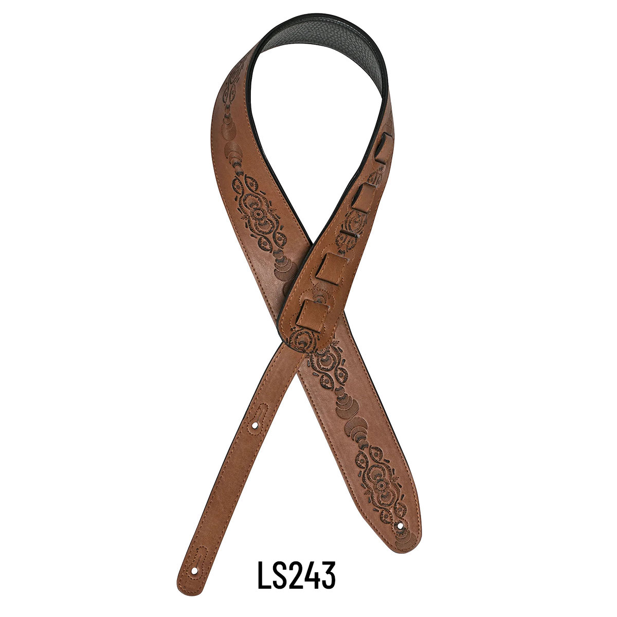 XTR Premium Leather Comfortable & Durable Guitar Straps - Image 8