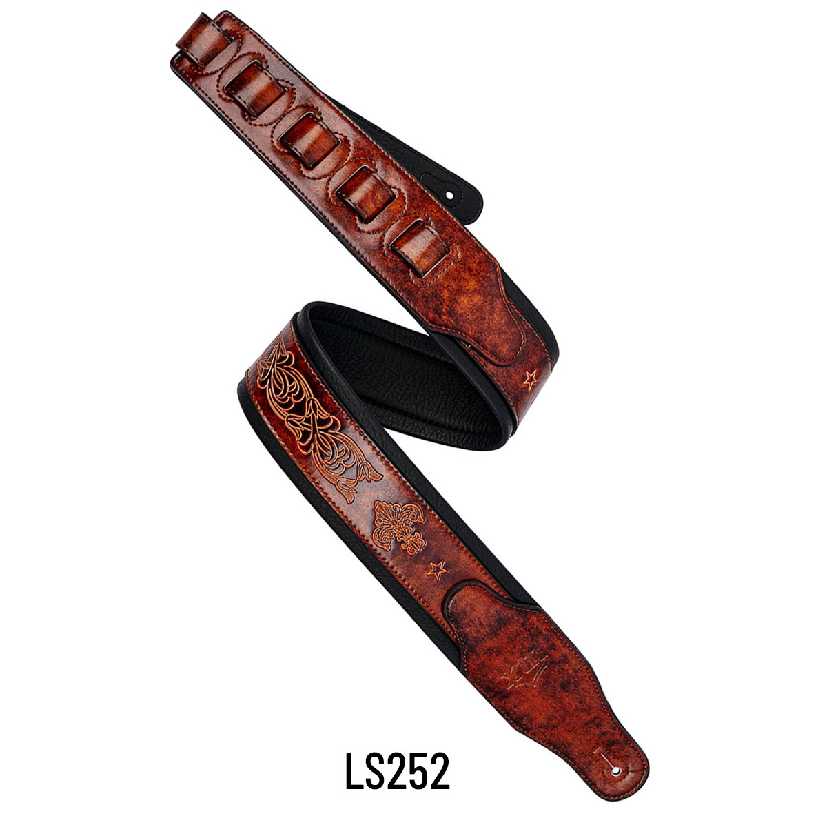 XTR Premium Leather Comfortable & Durable Guitar Straps - Image 12