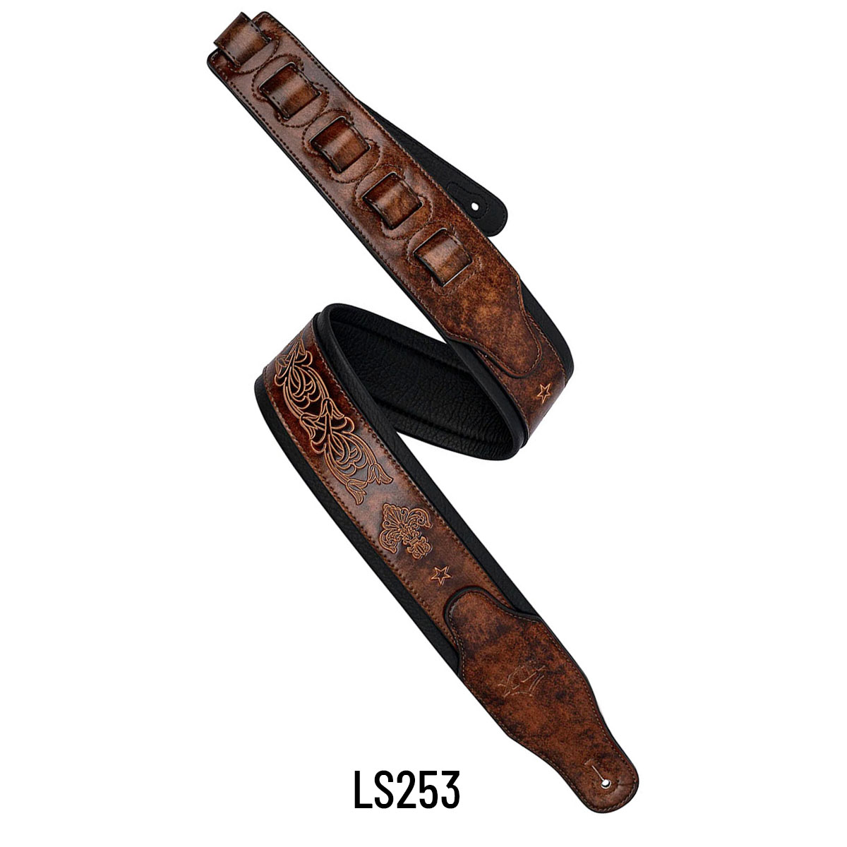 XTR Premium Leather Comfortable & Durable Guitar Straps - Image 13