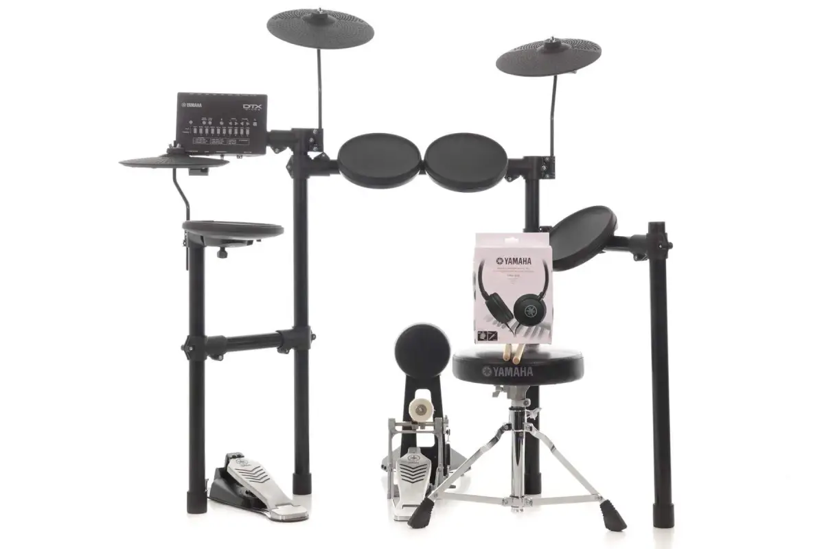 YAMAHA DTX452K PLUS ELECTRONIC DRUM KIT BUNDLED WITH ESSENTIAL ACCESSORIES - Image 2